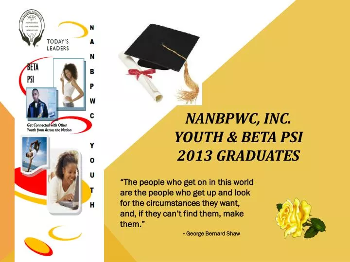 nanbpwc inc youth beta psi 2013 graduates