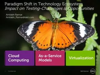 Paradigm Shift in Technology Ecosystem Impact on Testing-Challenges &amp; Opportunities