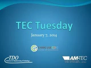 TEC Tuesday