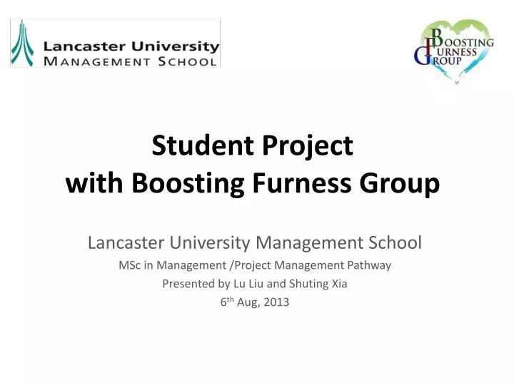 s tudent project with boosting furness group