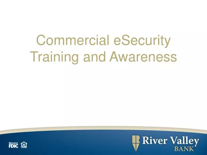 commercial esecurity training and awareness