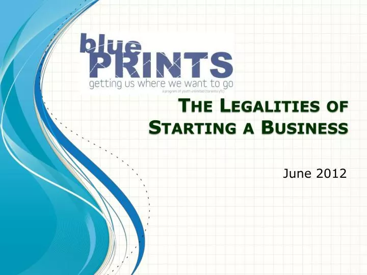 the legalities of starting a business
