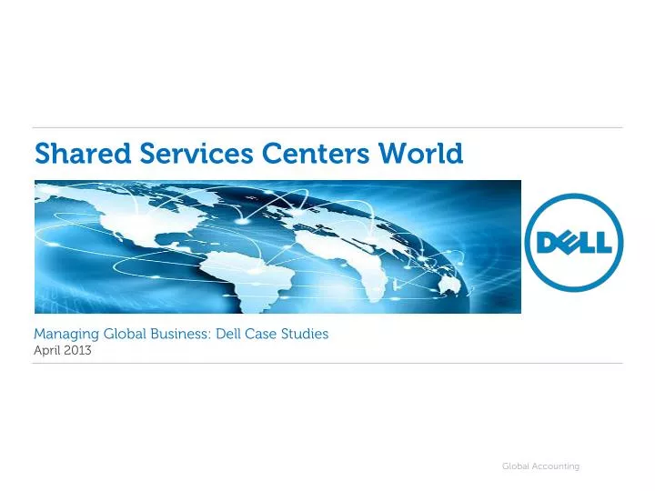 shared services centers world
