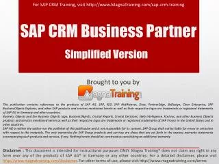 SAP CRM Business Partner