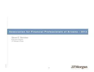 Association for Financial Professionals of Arizona - 2013
