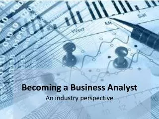 Becoming a Business Analyst