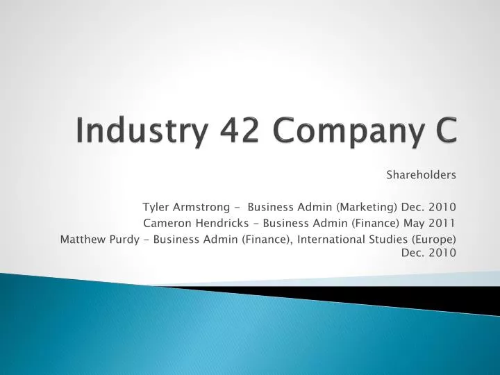 industry 42 company c