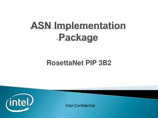 ASN Implementation Package
