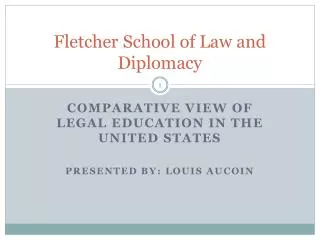 Fletcher School of Law and Diplomacy