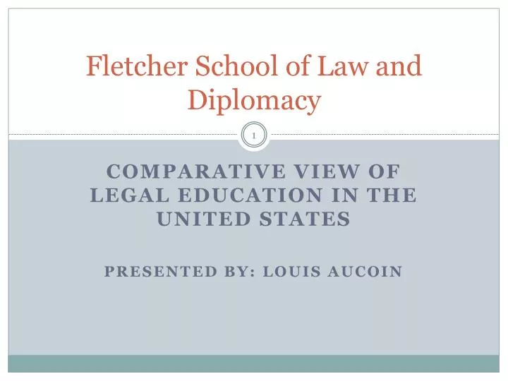 fletcher school of law and diplomacy