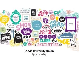Leeds University Union. Sponsorship