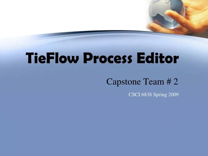 tieflow process editor