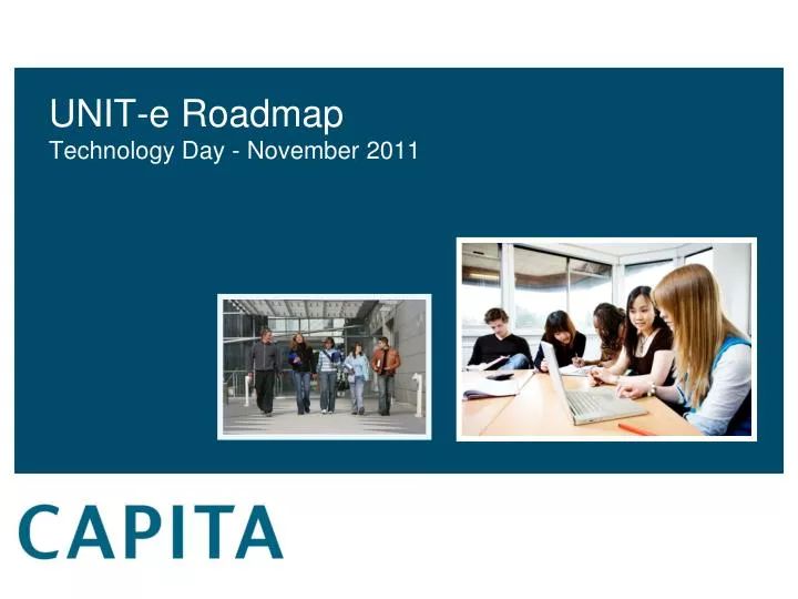 unit e roadmap technology day november 2011