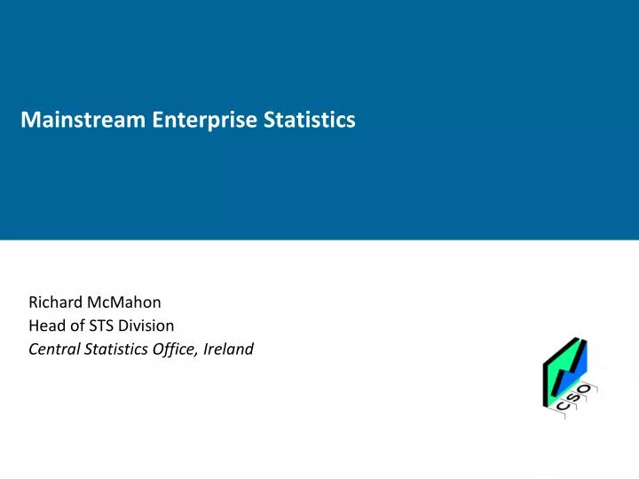 mainstream enterprise statistics