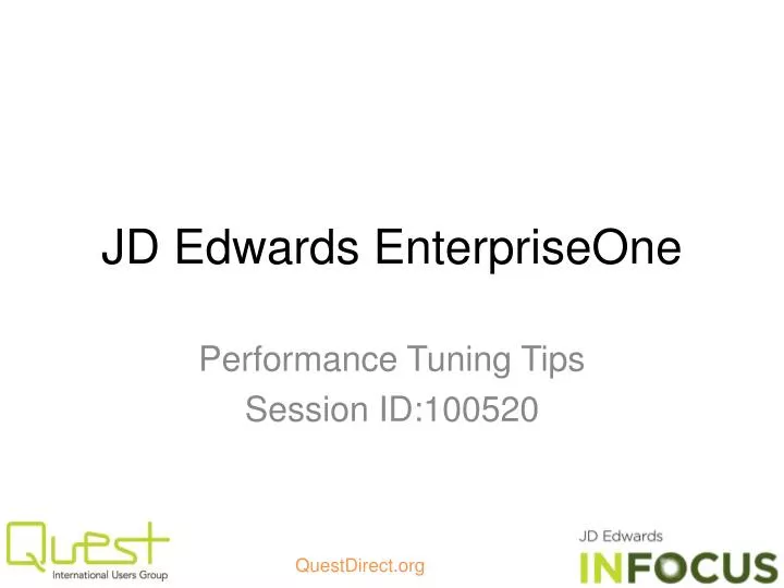 jd edwards enterpriseone