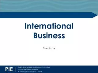 International Business