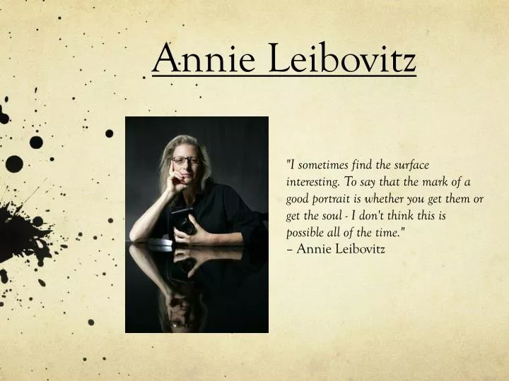 annie leibovitz