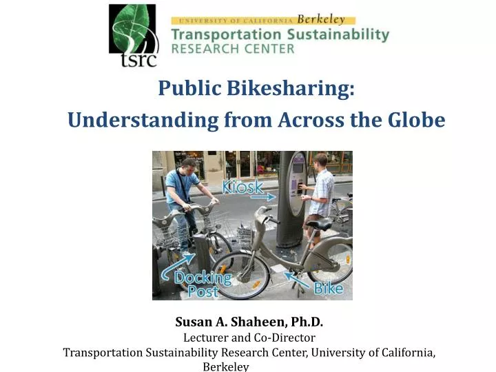 public bikesharing understanding from across the globe