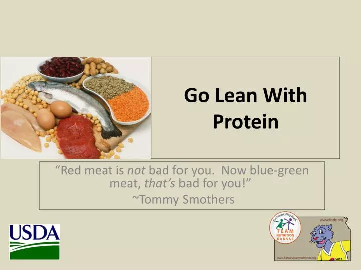 go lean with protein