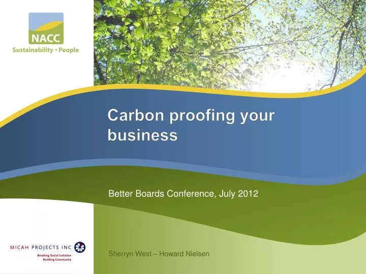 carbon proofing your business