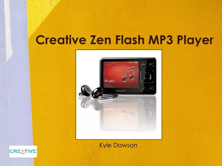 creative zen flash mp3 player
