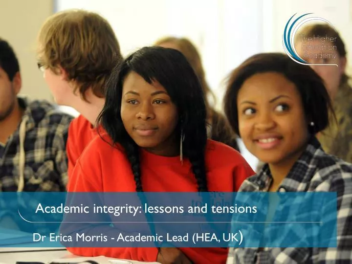 academic integrity lessons and tensions
