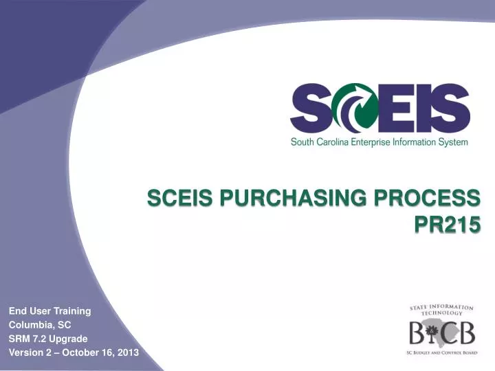 sceis purchasing process pr215