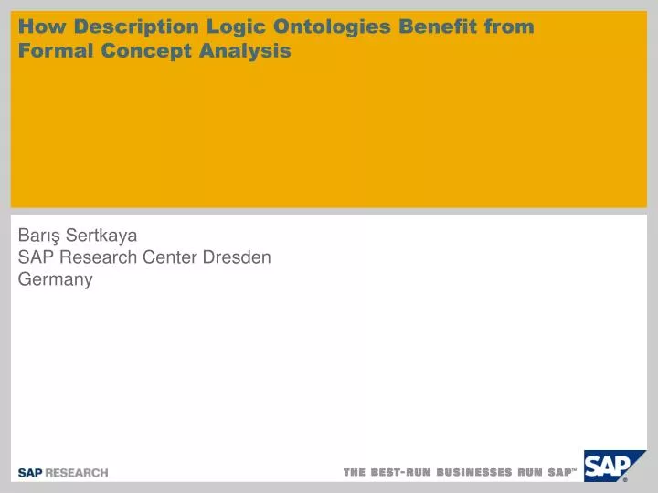 how description logic ontologies benefit from formal concept analysis
