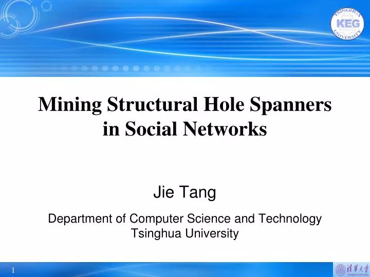 mining structural hole spanners in social networks