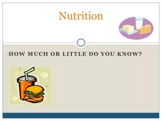 nutrition