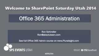 Office 365 Administration