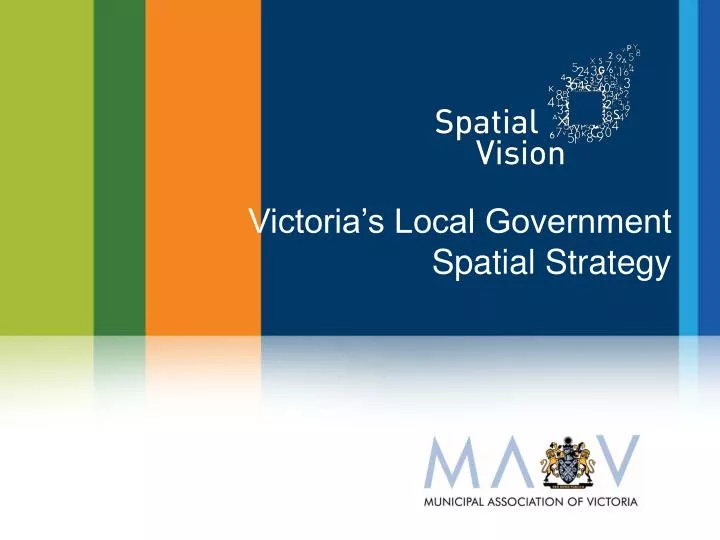 victoria s local government spatial strategy