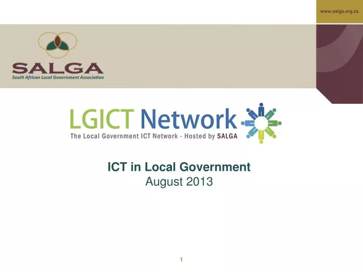 ict in local government august 2013