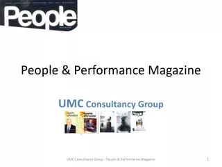 People &amp; Performance Magazine