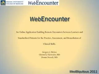 Web Encounter