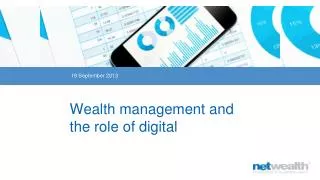 Wealth management and the role of digital