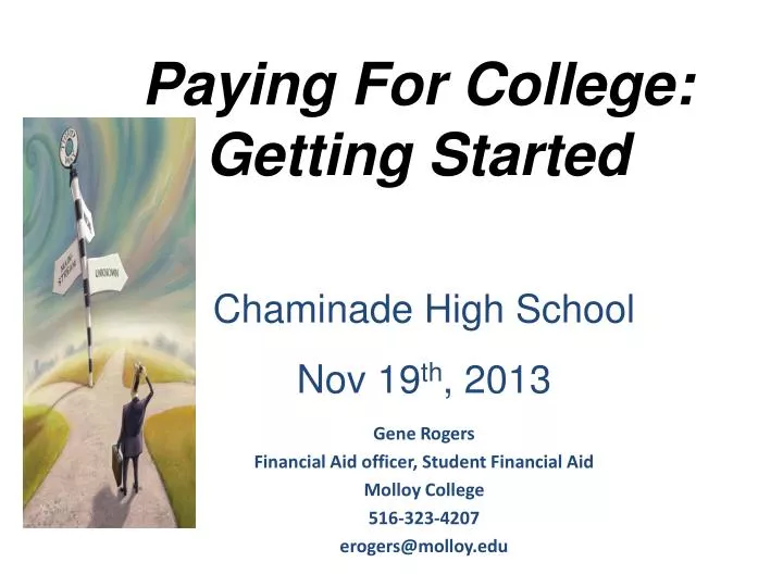 paying for college getting started
