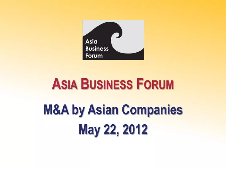 asia business forum