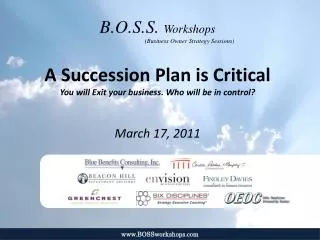 www.BOSSworkshops.com