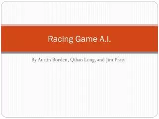 Racing Game A.I.