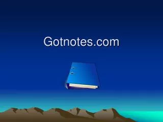 Gotnotes.com