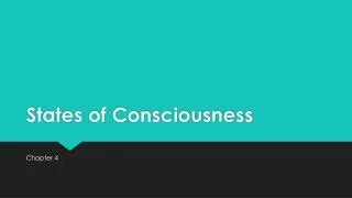 States of Consciousness