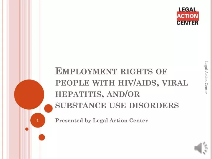 employment rights of people with hiv aids viral hepatitis and or substance use disorders