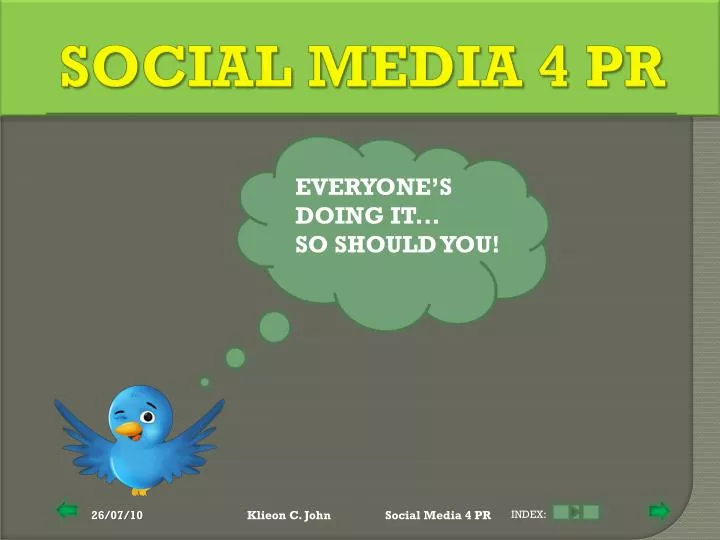 social media 4 pr