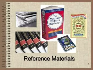 reference materials