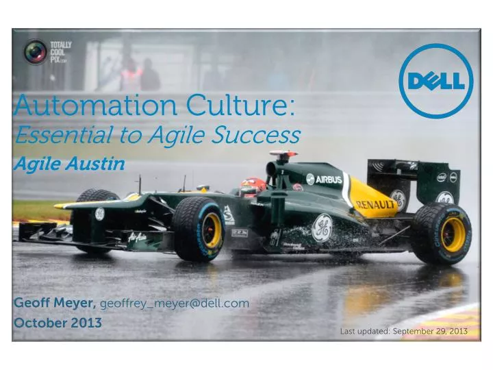 automation culture essential to agile success agile austin