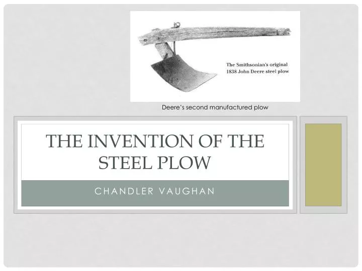 the invention of the steel plow