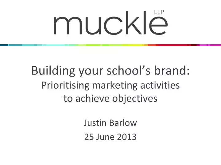 building your school s brand prioritising marketing activities to achieve objectives