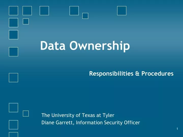 data ownership