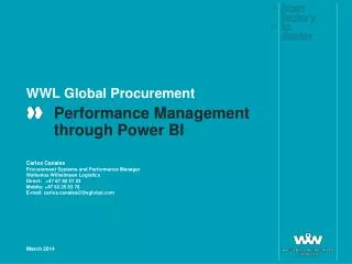 WWL Global Procurement